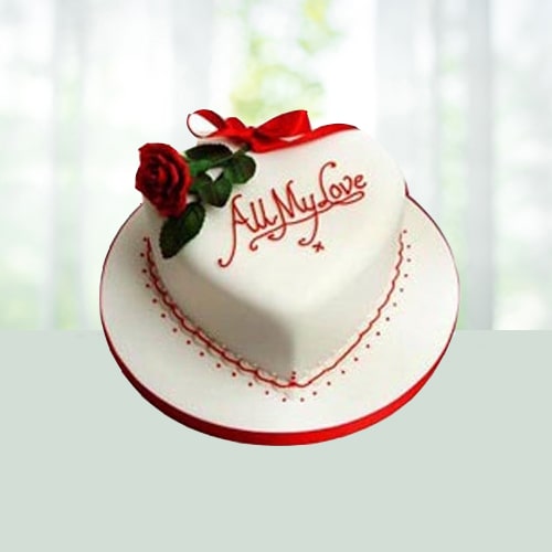 Love Fondant cake 1 kg 