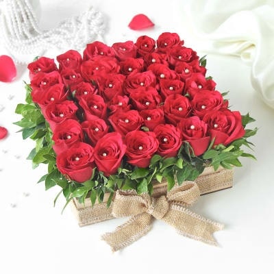 My Love Queen- 40 Red Roses 